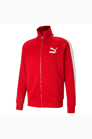 Iconic T7 Men's Track Jacket, High Risk Red, extralarge