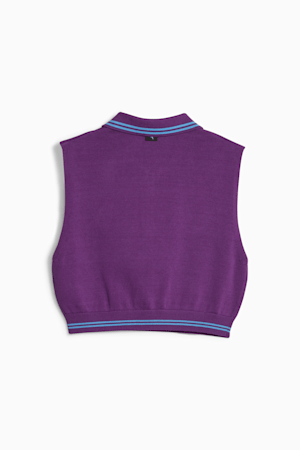 PUMA x DAPPER DAN Women's Vest, Purple Pop, extralarge