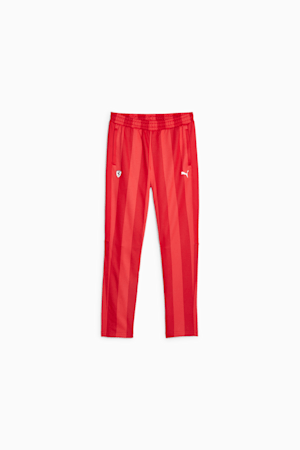 Scuderia Ferrari Style T7 Men's Track Pants, Rosso Corsa, extralarge