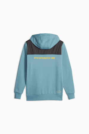 Porsche Legacy Men's Hooded Sweat Jacket, Bold Blue, extralarge