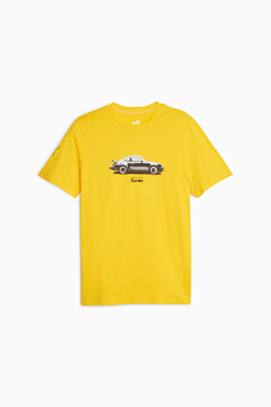 Porsche Legacy Men's Tee, Sport Yellow, extralarge