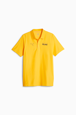 Porsche Legacy Men's Polo, Sport Yellow, extralarge