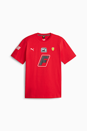 Scuderia Ferrari Race Garage Crew Men's Tee, Rosso Corsa, extralarge-GBR