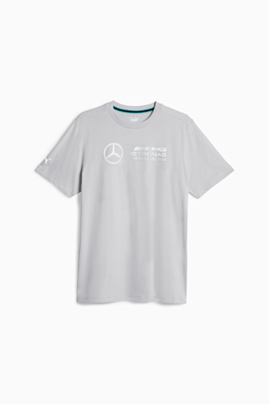 Mercedes-AMG PETRONAS Men's Motorsport Tee, Mercedes Team Silver, extralarge