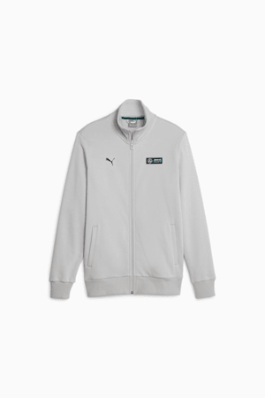 Mercedes-AMG PETRONAS Men's Motorsport Jacket, Mercedes Team Silver, extralarge