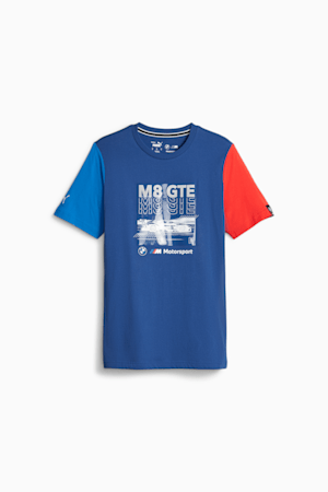 T-shirt graphique BMW M Motorsport, homme, Pro Blue-M Color, extralarge