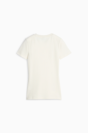 Classics Women's Ribbed Slim Tee, no color, extralarge