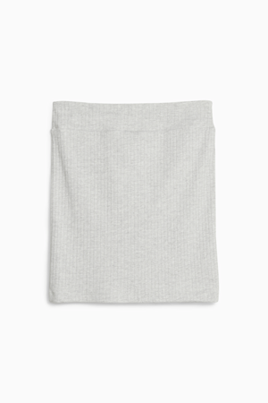Jupe côtelée Classics Femme, Light Gray Heather, extralarge