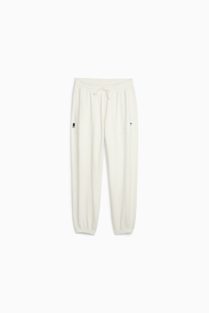 Pantalon en molleton DOWNTOWN Femme, Warm White, extralarge