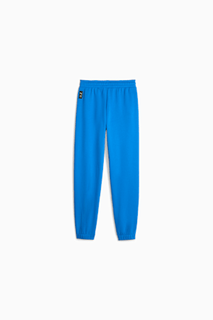 Pantalon en molleton de basketball Swish Jeune, Racing Blue, extralarge