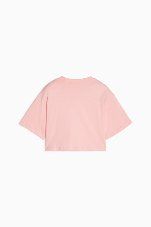 Classics Big Kids' Cropped Tee, Peach Smoothie, extralarge