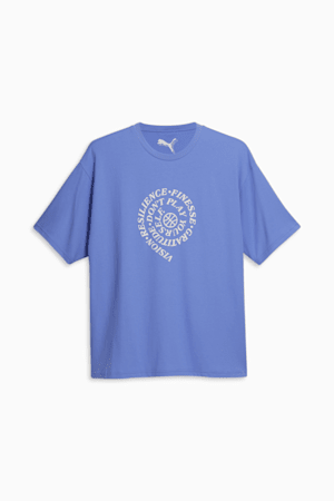 T-shirt de basketball Skylar Hoops Culture femmes, Blue Glimmer, extralarge
