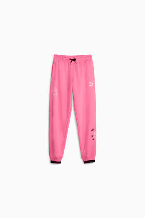 PUMA x SPONGEBOB SQUAREPANTS Kids' Sweatpants, Strawberry Burst, extralarge