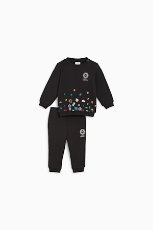 PUMA x LIBERTY Toddlers' Jogger Set, PUMA Black, extralarge