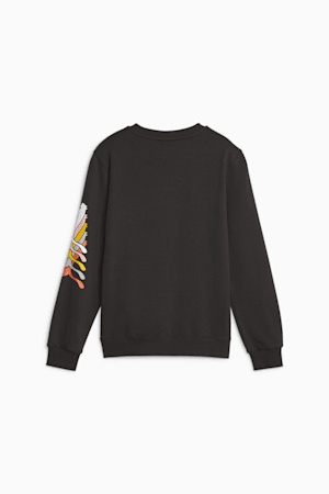 Classics Brand Love Boys' Sweatshirt, PUMA Black, extralarge