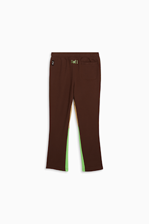 PUMA x LAMELO BALL LaFrancé Men's Track Pants, Chestnut Brown-Sand Dune-Green Gecko, extralarge