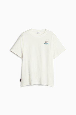 DOWNTOWN Boys' Graphic Tee, Warm White, extralarge