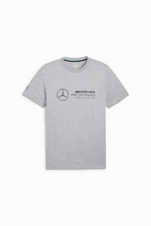 Mercedes-AMG Petronas Motorsport Men's ESS Logo Tee, Team Silver, extralarge-GBR