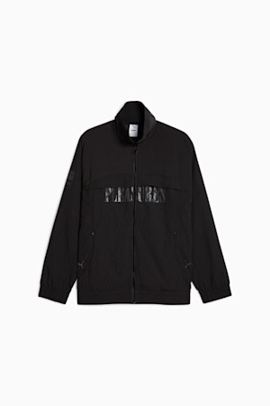 PUMA x PLEASURES Men's Jacket, PUMA Black, extralarge-GBR