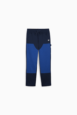 DOWNTOWN Men's Double Knee Pants, Club Navy, extralarge