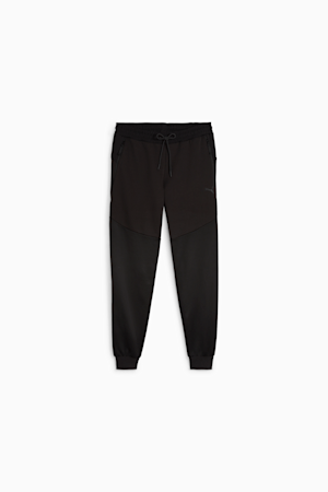 Puma black top polyester lycra joggers