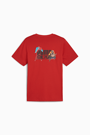 T-shirt à imprimés PUMA x One Piece, Club Red, extralarge