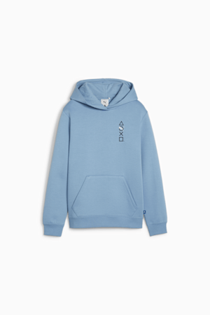 PUMA x PLAYSTATION Youth Hoodie, Zen Blue, extralarge-GBR