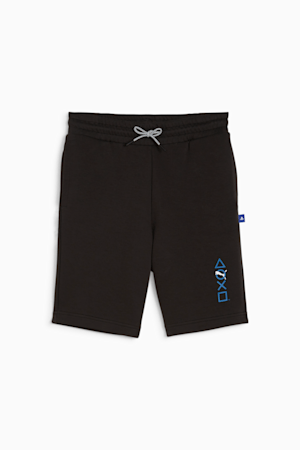 PUMA x PLAYSTATION Youth Shorts, PUMA Black, extralarge-GBR