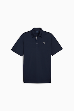 Pure Solid Men's Golf Polo, Deep Navy, extralarge-GBR
