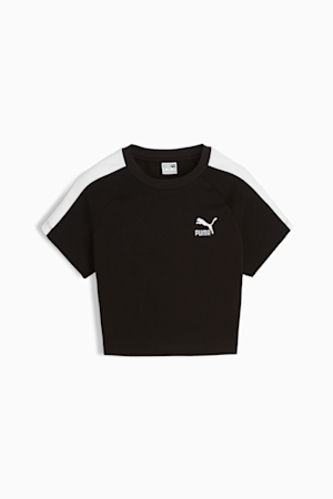 ICONIC T7 Women's Baby Tee, PUMA Black, extralarge-GBR