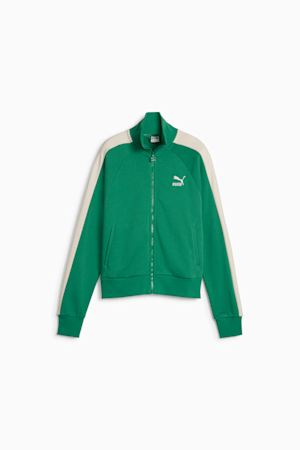 Veste de survêtement ICONIC T7 Femme, Archive Green, extralarge