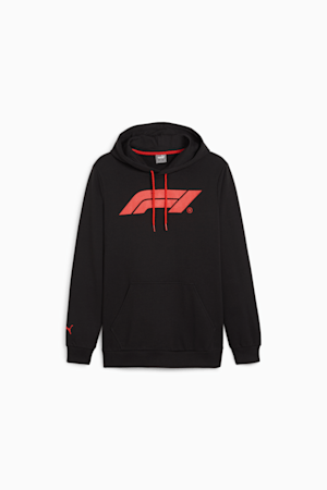 F1® ESS Men's Motorsport Logo Hoodie, PUMA Black, extralarge-GBR