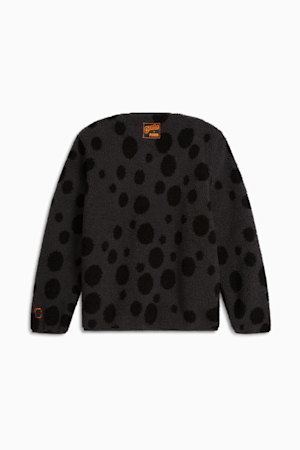 PUMA HOOPS x CHEETOS® Men's Sherpa Sweater, PUMA Black, extralarge