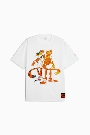 PUMA HOOPS x CHEETOS® Men's Tee I, PUMA White, extralarge