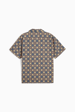 CLASSICS Short Sleeve Woven Shirt, Brown Mushroom, extralarge-GBR