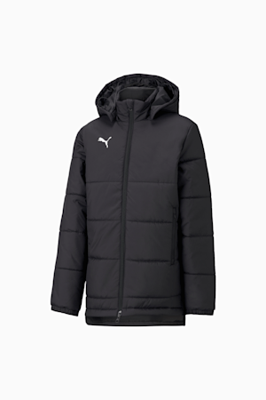 Bench Football Youth Jacket, Puma Black-Puma White, extralarge-GBR