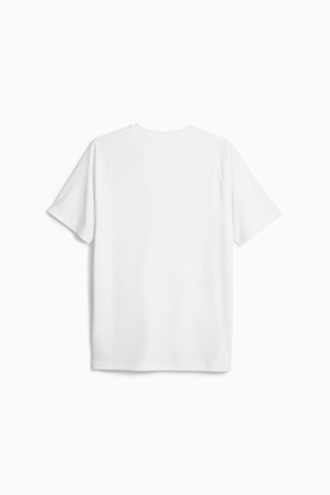 Chandail de soccer teamLIGA Graphic Homme, PUMA White-Fire Orchid, extralarge
