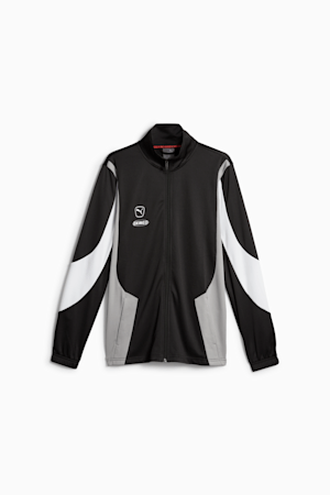 KING Pro Men's Jacket, PUMA Black-Concrete Gray, extralarge