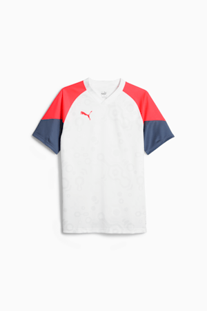 Chandail de soccer individualCUP, PUMA White-Fire Orchid, extralarge