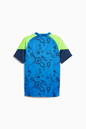 Chandail de soccer individualCUP, Persian Blue-Pro Green, extralarge