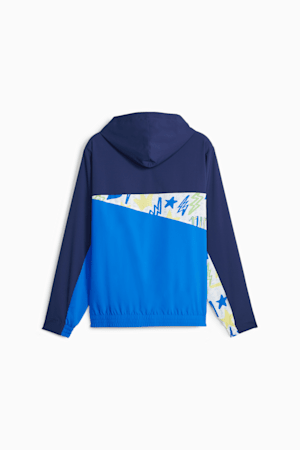 Neymar Jr Men's Football Jacket, Persian Blue-Racing Blue, extralarge-GBR