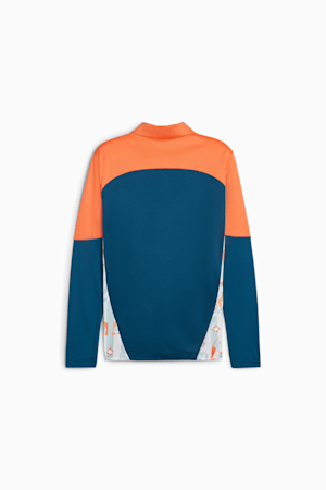 PUMA x NEYMAR JR Creativity Quarter-Zip Football Top, Ocean Tropic-Hot Heat, extralarge-GBR