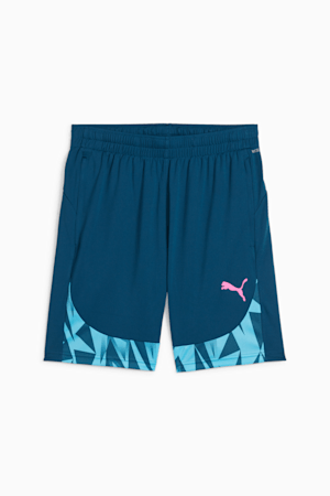 individualFINAL Men's Football Shorts, Ocean Tropic-Bright Aqua, extralarge-GBR