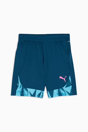 individualFINAL Youth Football Shorts, Ocean Tropic-Bright Aqua, extralarge-GBR