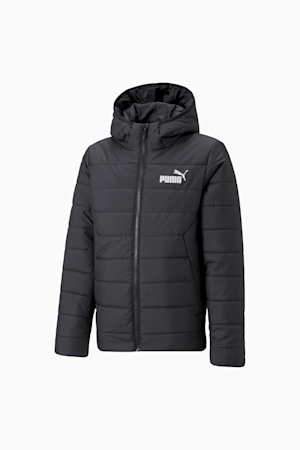 Essentials Padded Jacket Youth, Puma Black, extralarge-GBR