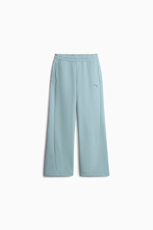 Pantalon de survêtement droit PUMA MOTION Femme, Turquoise Surf, extralarge