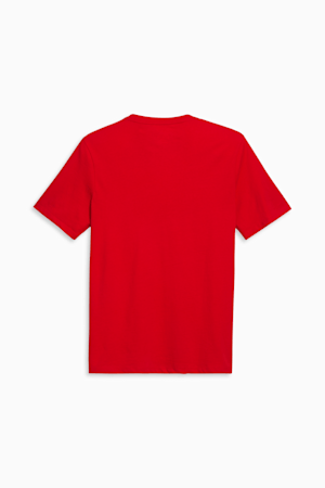 Essentials Men's Logo Tee, PUMA Red, extralarge