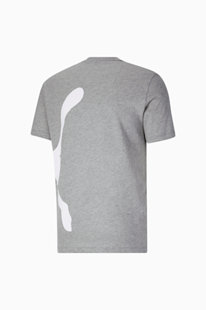 Oversized Logo Men's Tee, Medium Gray Heather, extralarge