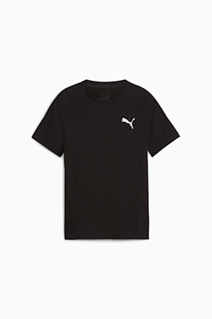 EVOSTRIPE Youth Tee, PUMA Black, extralarge-GBR