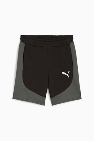 EVOSTRIPE Youth Shorts, PUMA Black, extralarge-GBR